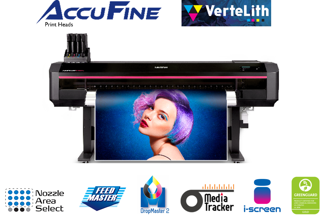 Mutoh XpertJet 1641SR Pro 64” Eco-Solvent Single Head Printer