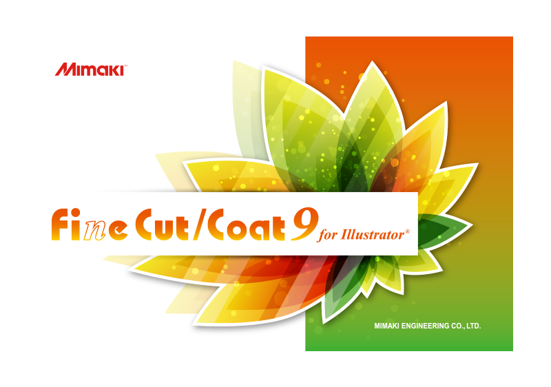 Mimaki SFC-0037 FineCut/Coat 9 Cutting Software for Illustrator